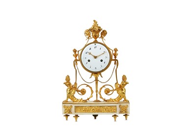 Lot 117 - A 19TH CENTURY FRENCH LOUIS XVI STYLE GILT...