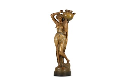 Lot 95 - A LATE 19TH / EARLY 20TH CENTURY AUSTRIAN GILT...