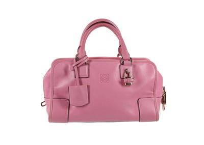 Lot 298 - Loewe baby pink Amazonia tote, soft pink...