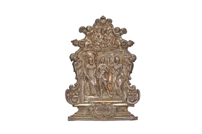 Lot 62 - A 17TH CENTURY ITALIAN BAROQUE SILVER RELIEF...