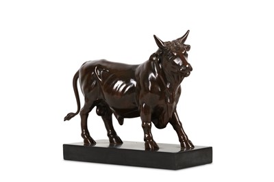 Lot 74 - A LARGE 19TH CENTURY ITALIAN BRONZE MODEL OF A...