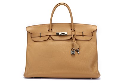 Lot 226 - Hermes Tabac Camel Clemence Birkin 40, c. 2008,...