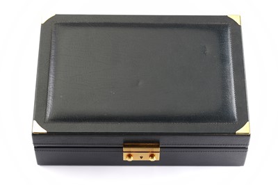 Lot 72 - ROLEX. A RARE VINTAGE LEATHER JEWELLERY/WATCH...