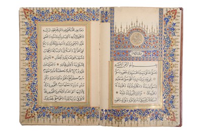 Lot 59 - A PRINTED COPY OF AL-JAZULI'S DALA'IL...