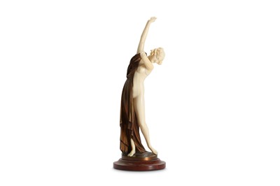 Lot 47 - ERNST SEGER (GERMAN: 1868-1939): A CARVED...