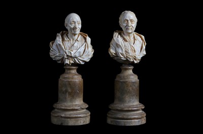 Lot 19 - CLAUDE ANTOINE ROSSET (D. 1818): A PAIR OF...