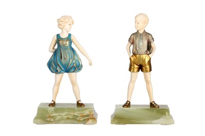 Lot 45 - FERDINAND PREISS (GERMAN, 1892-1943): A PAIR...