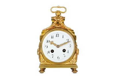 Lot 247 - A LATE 19TH CENTURY FRENCH GILT BRONZE PENDULE...