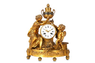 Lot 182 - A SECOND QUARTER 19TH CENTURY FRENCH GILT...