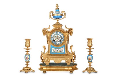 Lot 299 - A LATE 19TH CENTURY FRENCH GILT METAL AND...