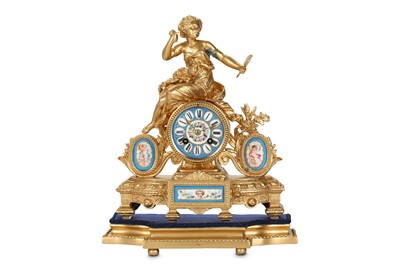 Lot 264 - A LATE 19TH CENTURY FRENCH GILT METAL AND...