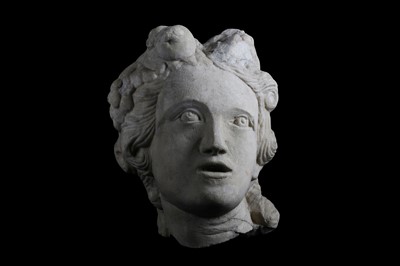 Lot 9 - A 17TH CENTURY ITALIAN MARBLE HEAD OF A...