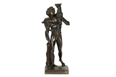 Lot 90 - A LATE 18TH CENTURY FRENCH BRONZE FIGURE AFTER...