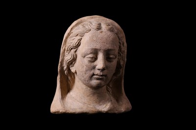 Lot 10 - A 17TH CENTURY ITALIAN TERRACOTTA HEAD OF THE...