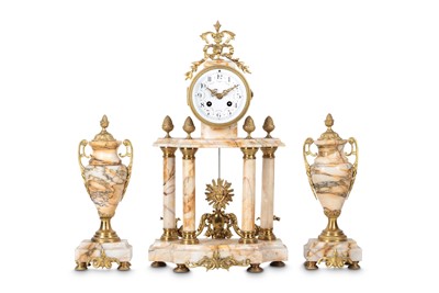 Lot 298 - AN EARLY 20TH CENTURY FRENCH GILT BRONZE AND...