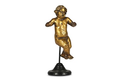 Lot 94 - A 16TH CENTURY ITALIAN GILT BRONZE FIGURE OF A...
