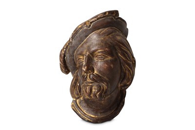 Lot 99 - A LATE 17TH / 18TH CENTURY CARVED GILTWOOD...