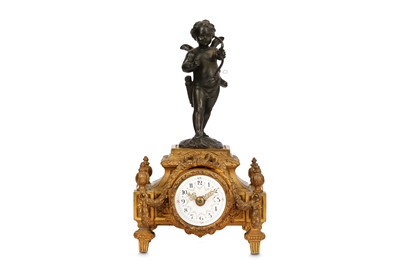 Lot 284 - A SMALL LATE 19TH CENTURY FRENCH GILT AND...
