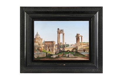 Lot 105 - A FINE AND LARGE 19TH CENTURY ROMAN...