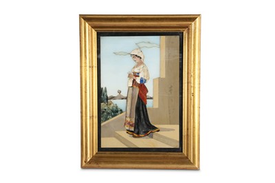 Lot 104 - A LATE 19TH CENTURY ITALIAN PIETRE DURE PANEL...