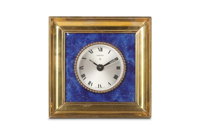 Lot 238 - A 1960'S SWISS CARTIER GILT METAL AND FAUX...