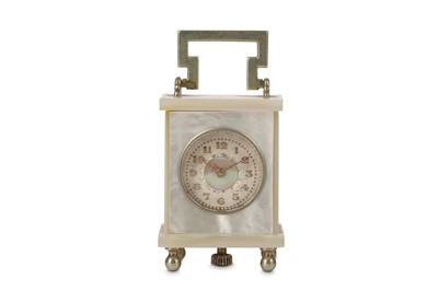 Lot 206 - AN EARLY 20TH CENTURY SWISS MOTHER OF PEARL...