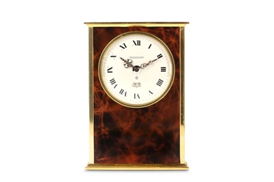 Lot 241 - A 1970'S SWISS JAEGER LECOULTRE POLISHED BRASS...