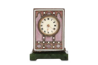 Lot 203 - AN EARLY 20TH CENTURY SILVER AND ENAMELLED...