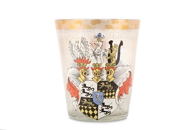 Lot 772A - A large Bohemian Historismus armorial...