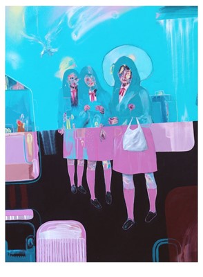 Lot 80 - China Mike (British b.1976), 'Flock'