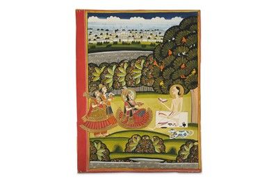 Lot 218 - LAYLA VISITING MAJNUN IN THE FOREST Jodhpur,...