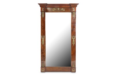 Lot 25 - A LARGE FRENCH EMPIRE PERIOD MAHOGANY AND GILT...