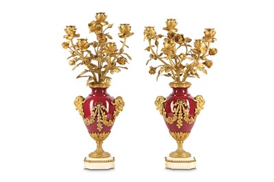 Lot 14 - MAISON MILLET: A PAIR OF LATE 19TH CENTURY...