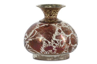Lot 158 - A SAFAVID COPPER-LUSTRE POTTERY VASE Iran,...