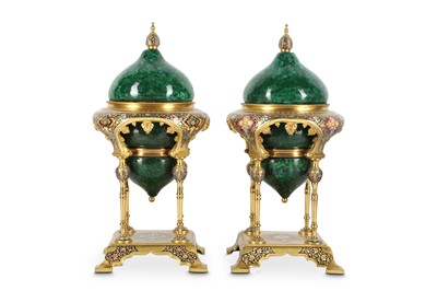 Lot 26 - A PAIR OF LATE 19TH CENTURY FRENCH GILT BRONZE,...