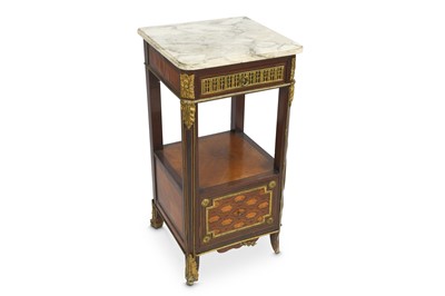Lot 41 - A LATE 19TH CENTURY FRENCH MAHOGANY, CUBE...
