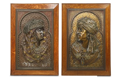 Lot 175 - ARTHUR WAAGEN (GERMAN, 1833-1898): A PAIR OF...