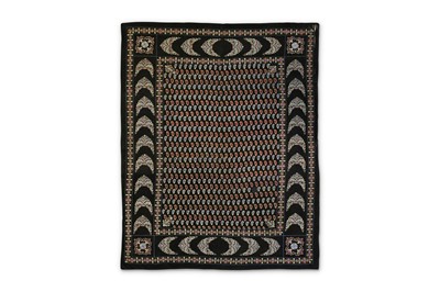 Lot 186 - AN EMBROIDERED HANGING  Isfahan, Iran, circa...
