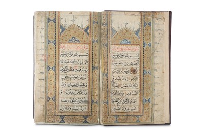Lot 199 - A KASHMIRI QUR'AN  Kashmir, North India, 19th...