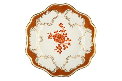 Lot 98 - A MEISSEN PLATE FROM THE ‘MÖLLENDORFF SERVICE’,...