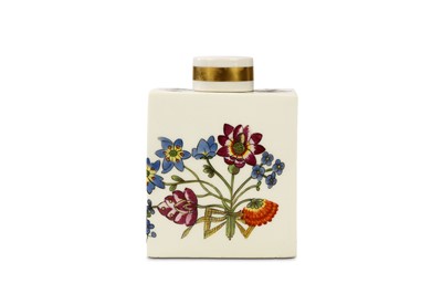 Lot 56 - A MEISSEN RECTANGULAR TEA CANISTER, circa 1730,...