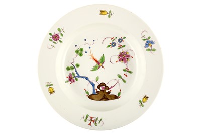 Lot 74 - A MARCOLINI MEISSEN SOUP PLATE, circa 1775,...