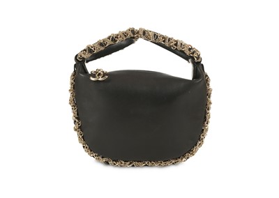 Lot 224 - Chanel Cocktail Bag, c. 2013, black calf...