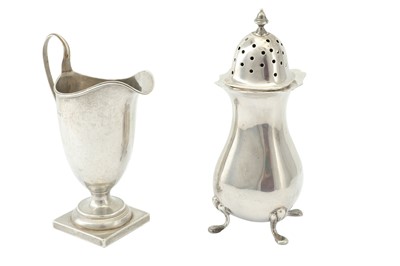 Lot 397A - A George V silver sugar caster Birmingham 1923,...