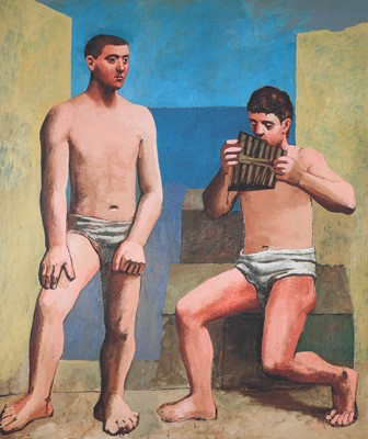 Lot 481 - After Pablo Picasso (Spanish 1881-1973), 'The Pipes Of Pan'