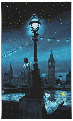 Lot 162 - Roamcouch (Japanese b.1976), 'When You Upon A Star - London (Blue)'