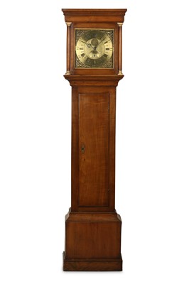 Lot 614 - An 18th century fruitwood thirty hour longcase...