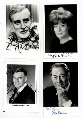 Lot 55 - Signed Photographs.- Actors and Entertainers...