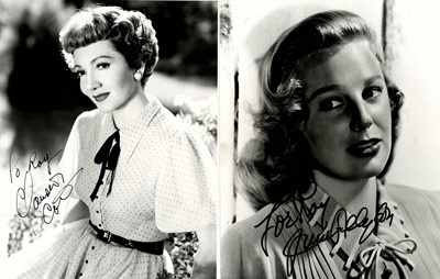 Lot 56 - Signed Photographs.- Actors and Entertainers A...