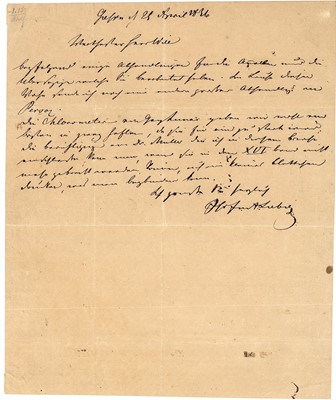 Lot 256 - Freiherr von Liebig (Justus) Autograph letter...